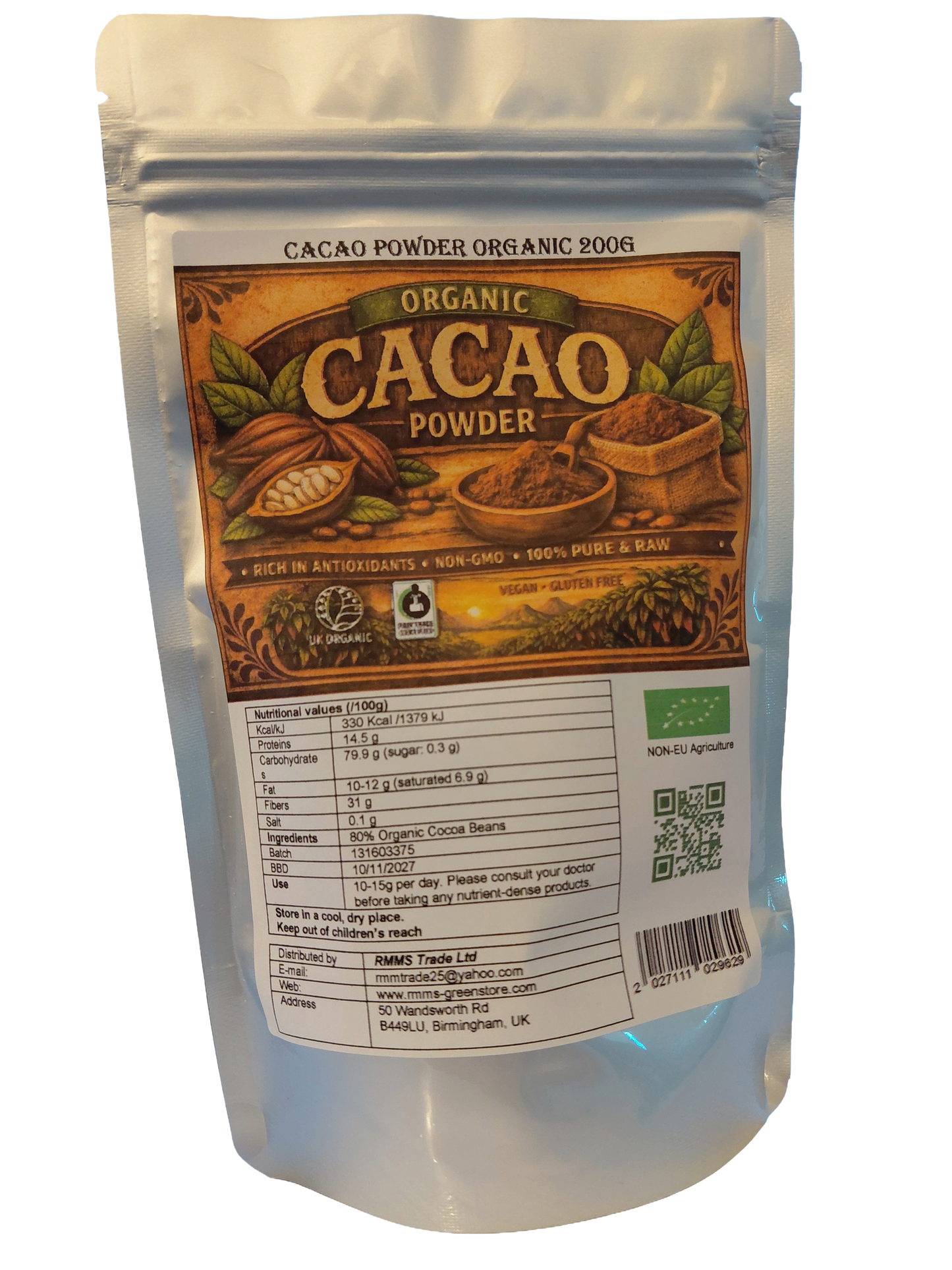 Cacao Powder Regular Organic