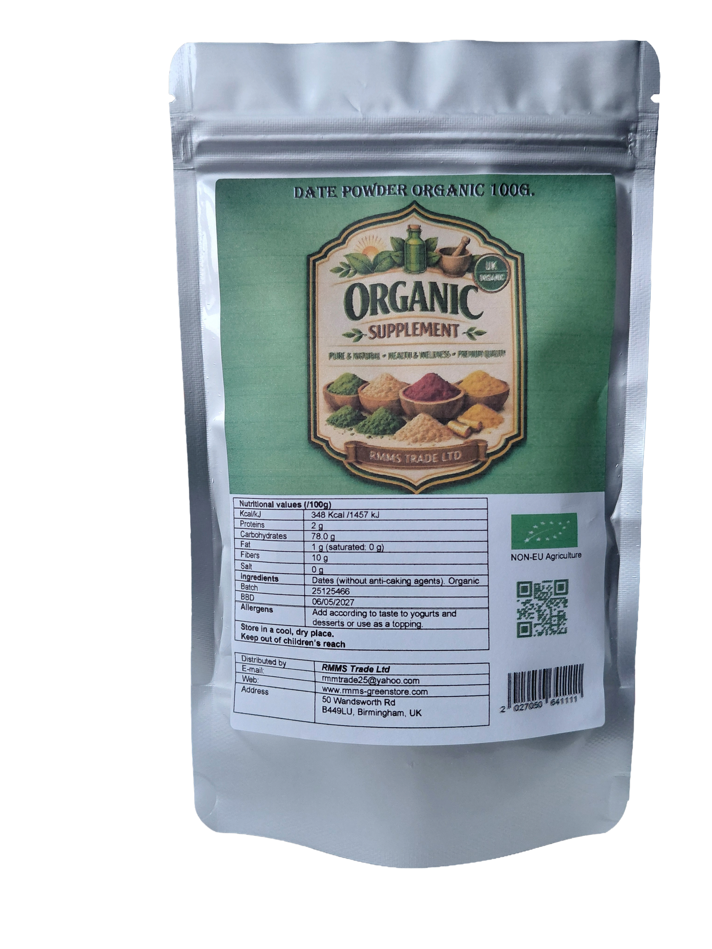 Date Powder Organic